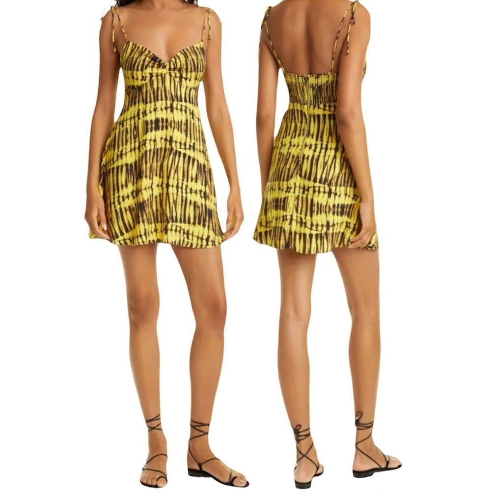 Alice + Olivia Strappy A-line Flowy Minidress Size 8 NWT